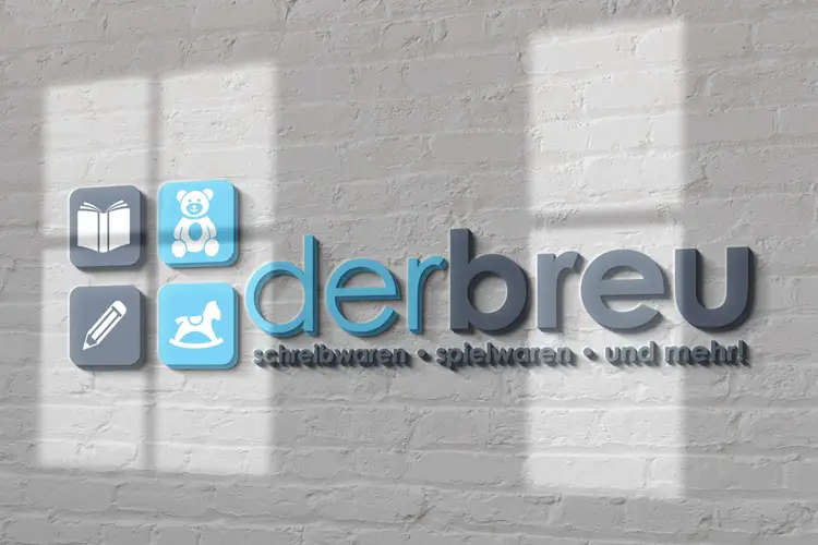 Der Breu Schreibwaren Logodesign